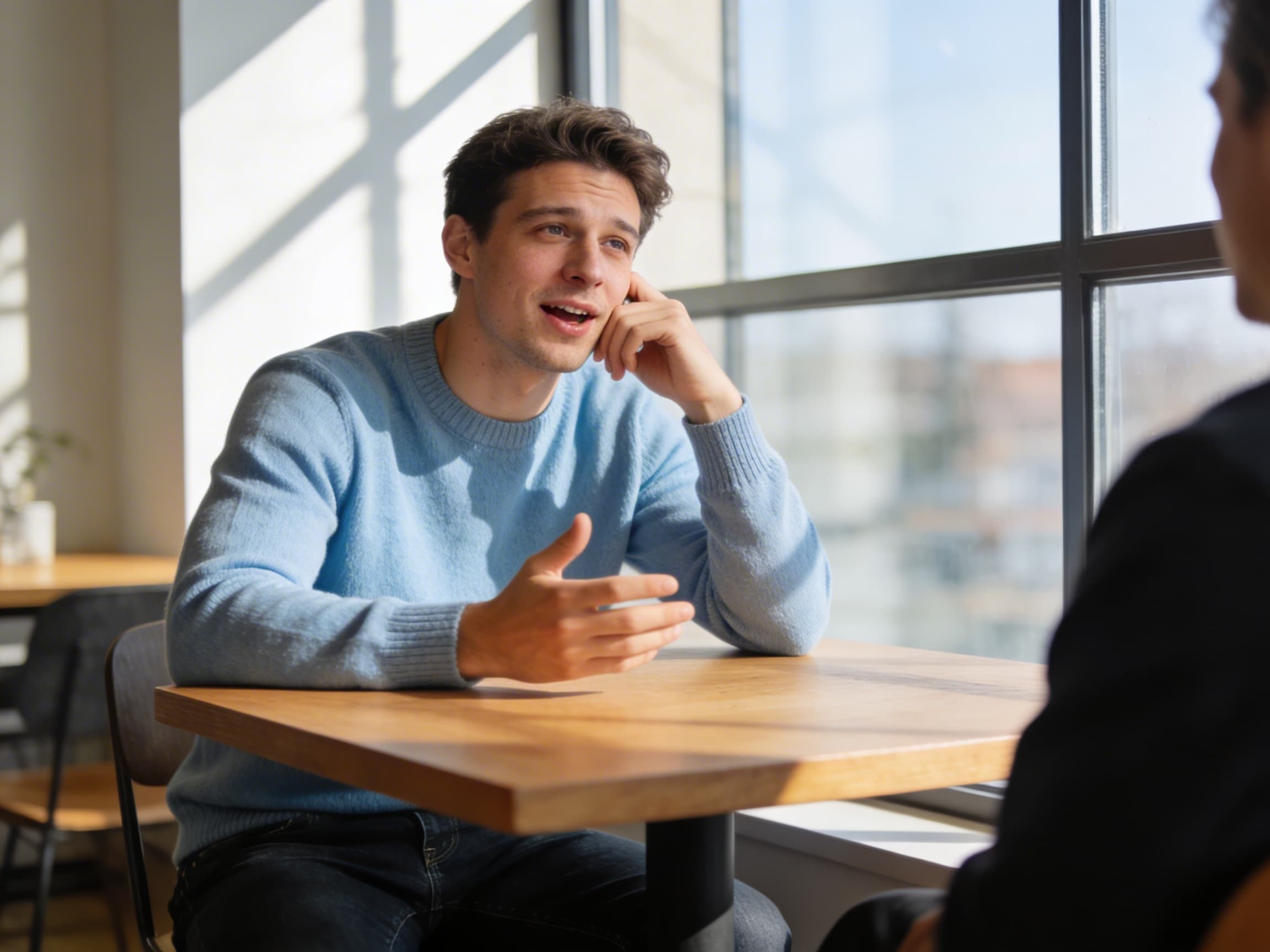 Answering questions clearly and confidently